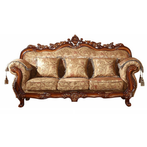 Solid wood cheap royal living room sofa